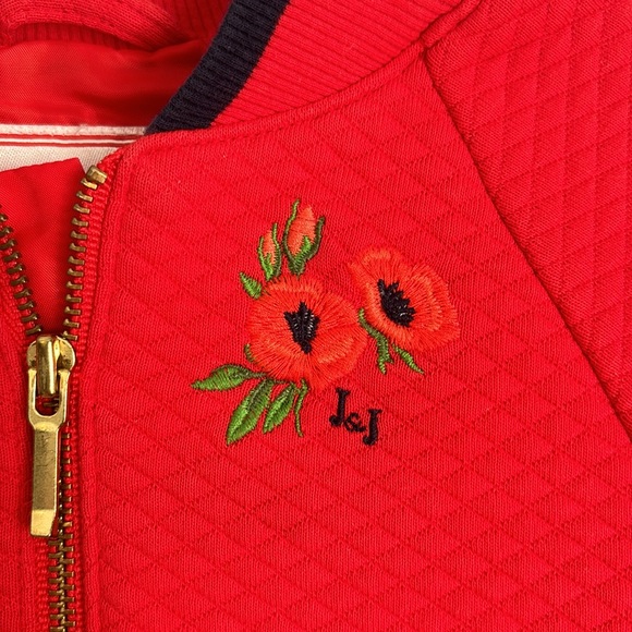 Janie and Jack Red Jacket Size: 3-4 - Picture 2 of 11